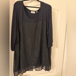 Avenue Women’s Black Elegant Top